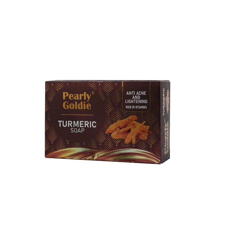 Pearly Goldie Turmeric Soap Anti Acne and Lightening Rich in Vitamins piece