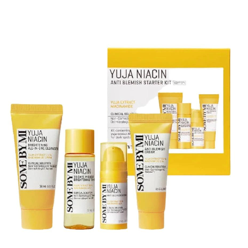 YUJA NIACIN anti blrmish starter kit