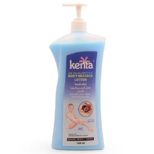 Kenta – Body Massage Lotion with Vitamin A & E (Neela) – 1000 ml
