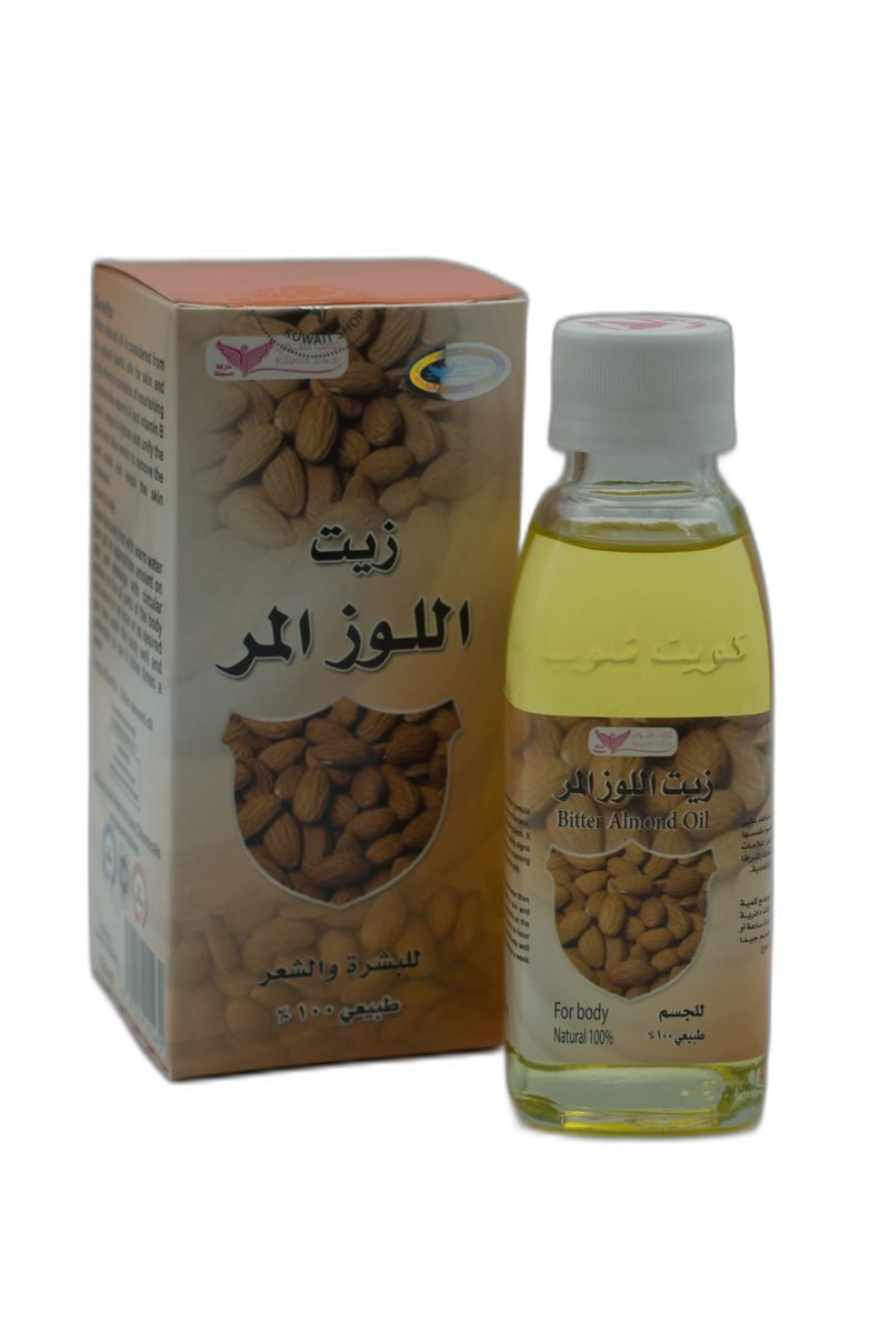زيت اللوز المٌر للجسم والشعر (كويت شوب)