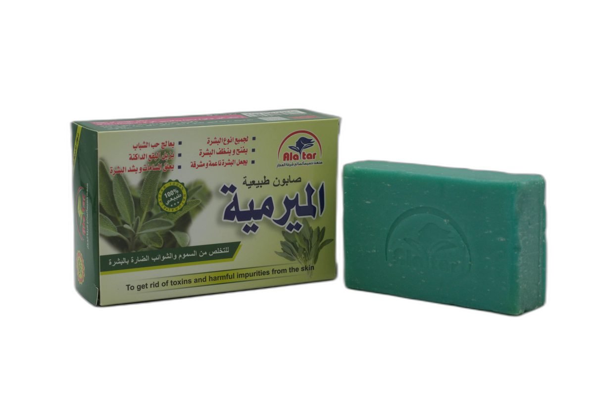 •	صابون الميرمية الطبيعي من العطار