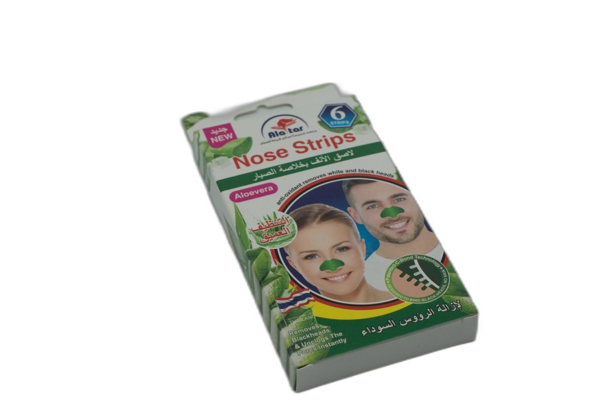 العطار – شرائط الأنف بالألوفيرا – ٦ شرائط